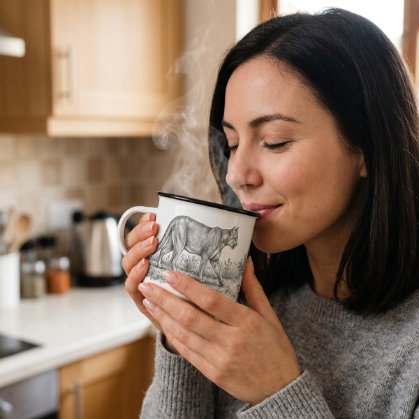 Taza enlozada Puma